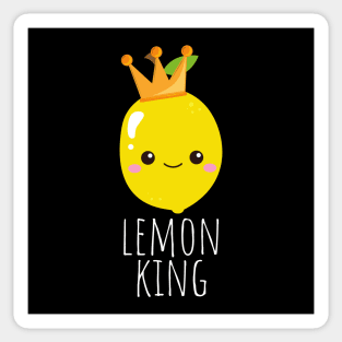 Lemon King Cute Sticker